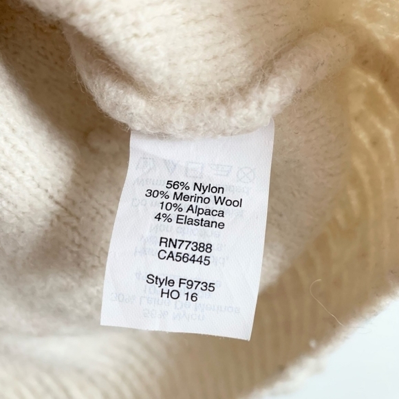 Madewell Ivory Pom Pom Bobble Sweater - Picture 2 of 7